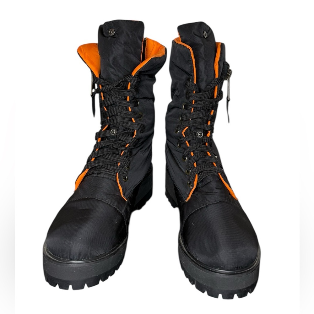 Poster Girl Combat Flight Boots